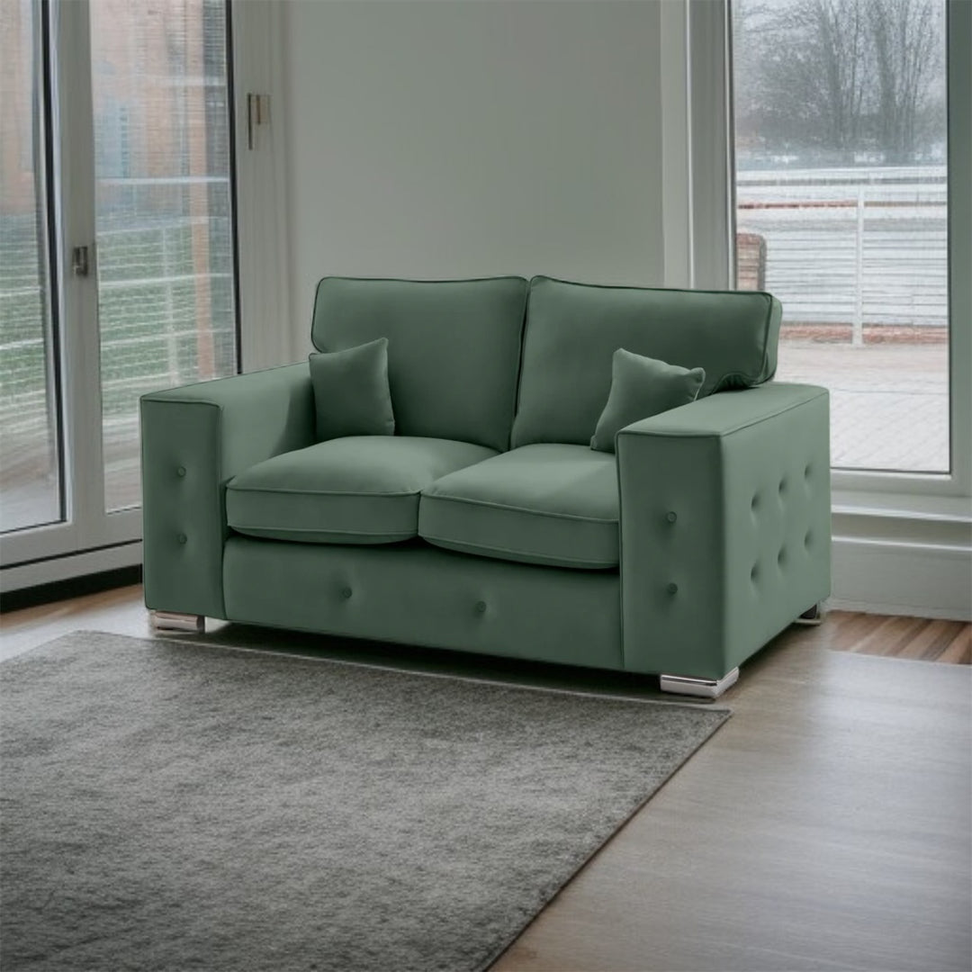 Cloud Button Tufted 3+2 Sofa Set