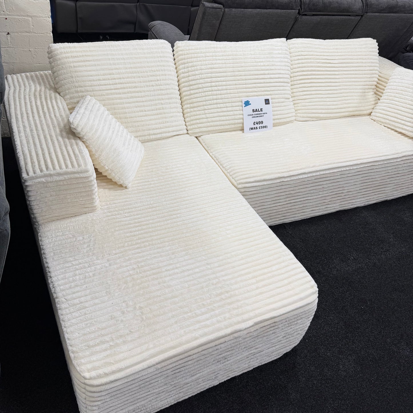 Compressed Cloud Corner Sofa