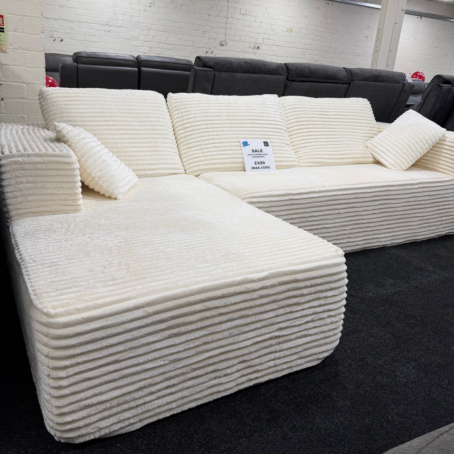Compressed Cloud Corner Sofa