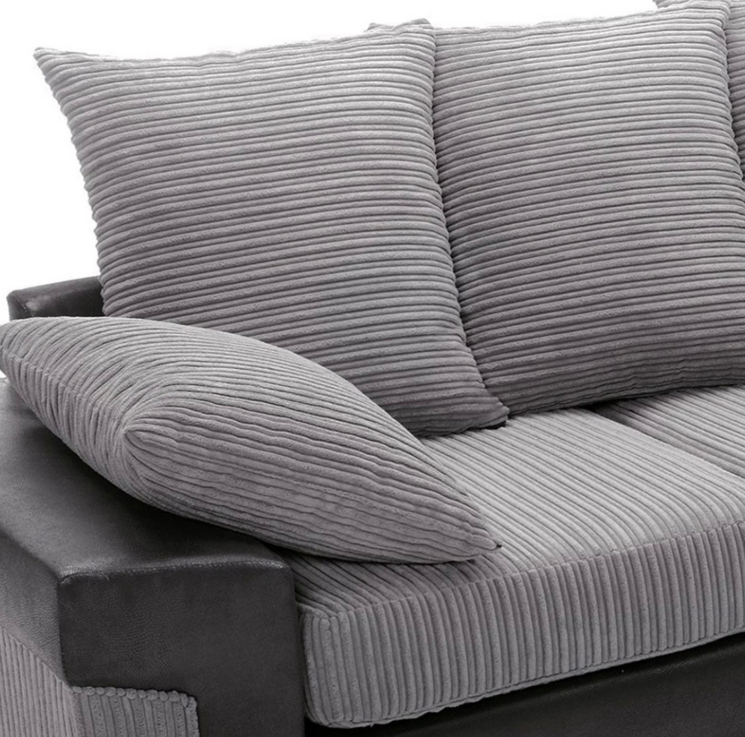 Diablo Corded Chaise Corner Sofa