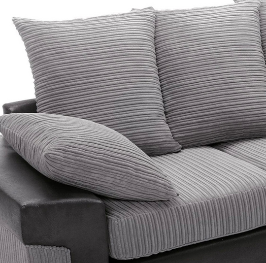 Diablo Corded Chaise Corner Sofa