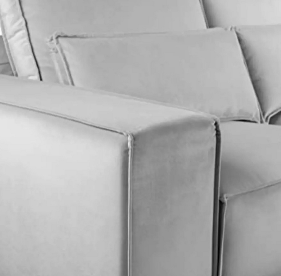 Sloanne Velvet Corner Sofa