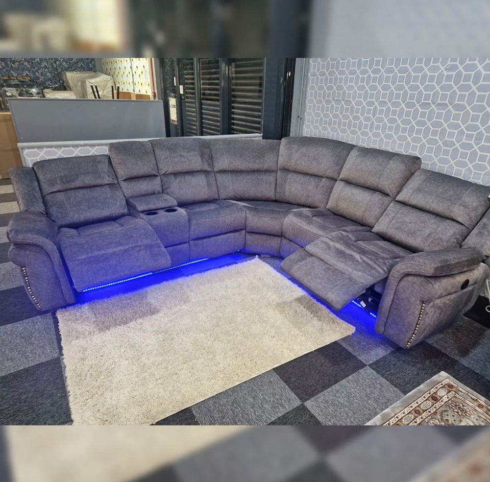 Berlin Electric Corner Recliner