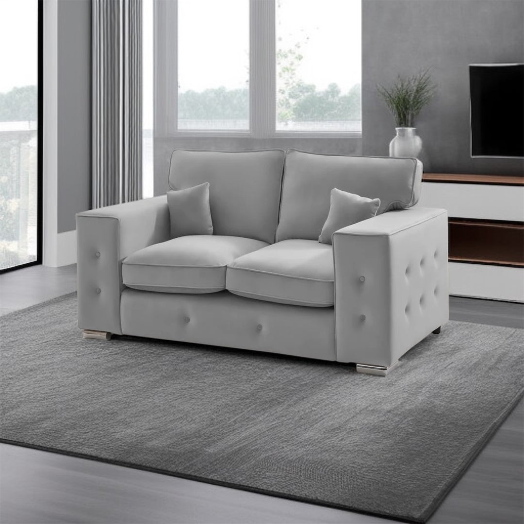 Cloud Button Tufted 3+2 Sofa Set
