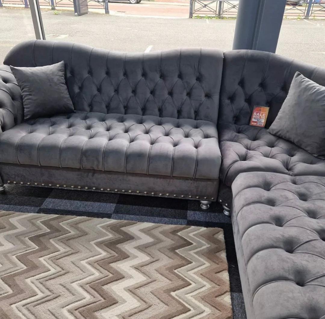 Elegance Chesterfield Corner Sofa