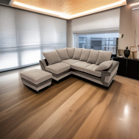 Diablo Corded Chaise Corner Sofa