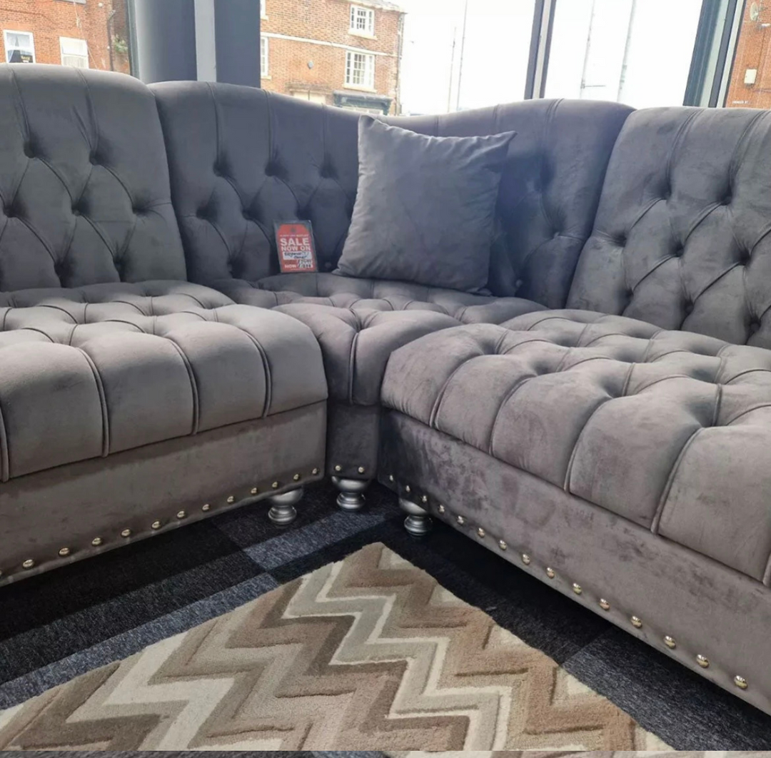 Elegance Chesterfield Corner Sofa