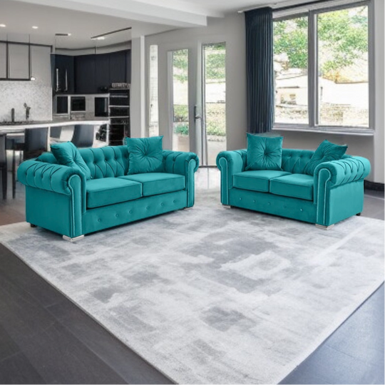 Apollo Chesterfield 3+2 Sofa Set