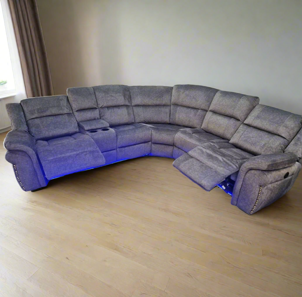 Berlin Electric Corner Recliner
