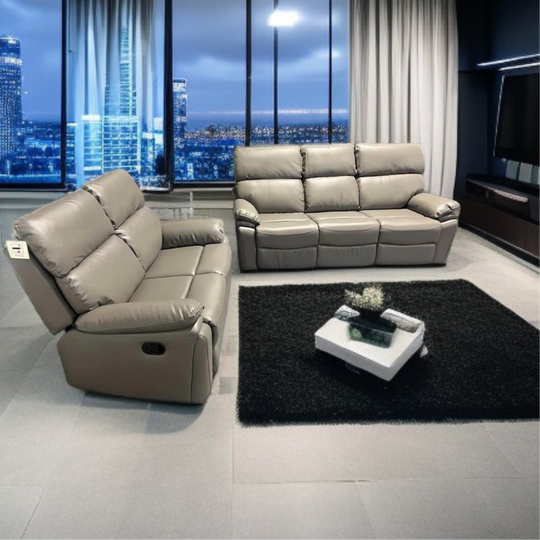 Valencia Manual Recliners Wireless Charging/Bluetooth Speakers