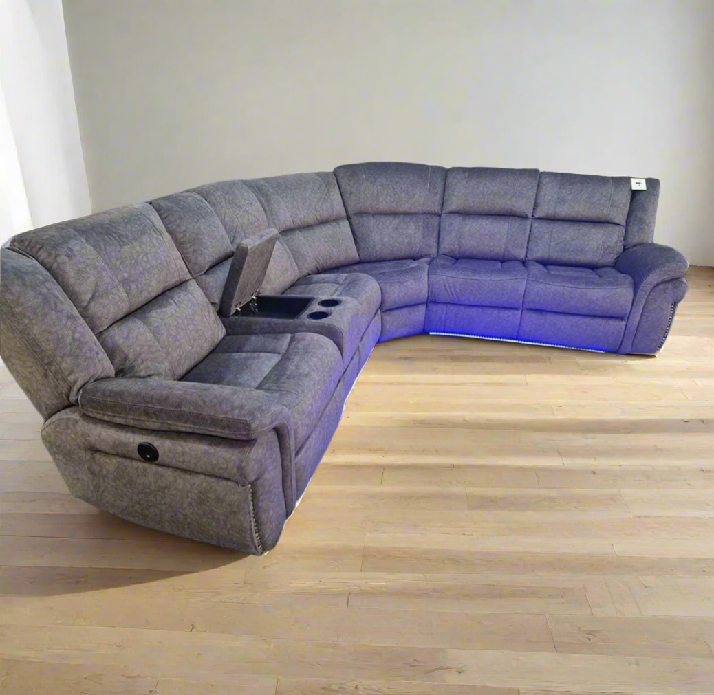 Berlin Electric Corner Recliner