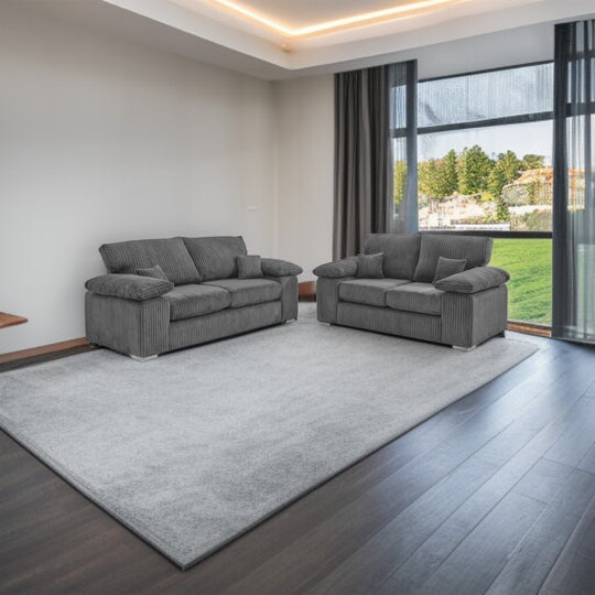 Monaco 3+2 Corded Sofa Set