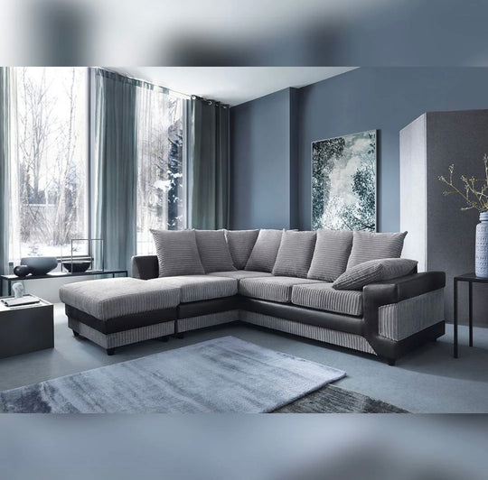 Diablo Corded Chaise Corner Sofa