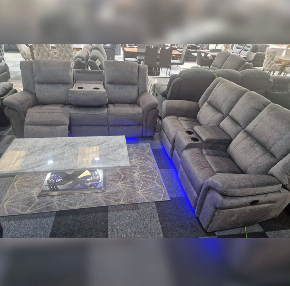 Berlin Electric 3+2 Recliner Set