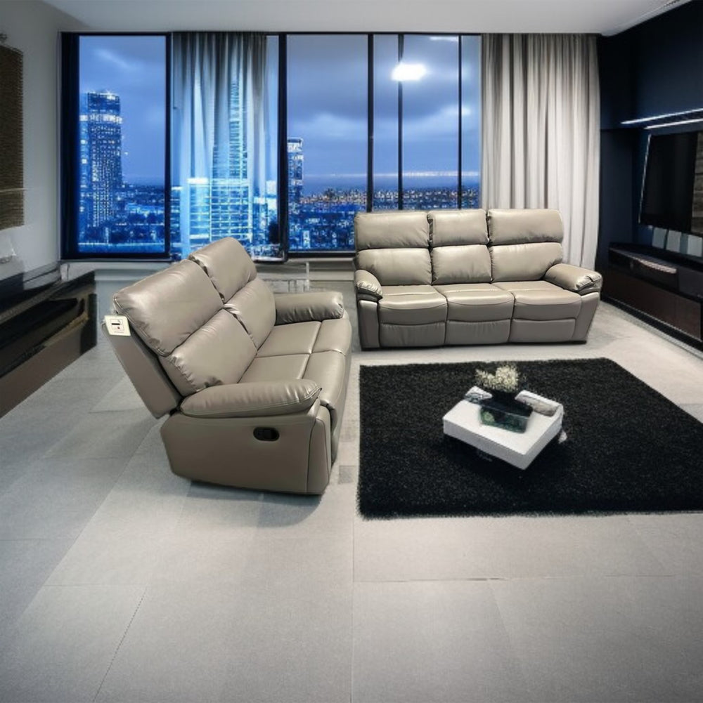 Valencia Manual Recliners Wireless Charging/Bluetooth Speakers