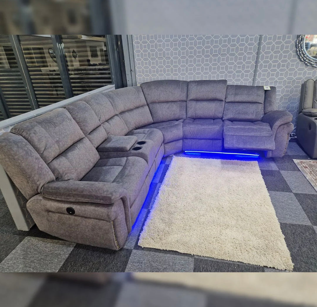 Berlin Electric Corner Recliner