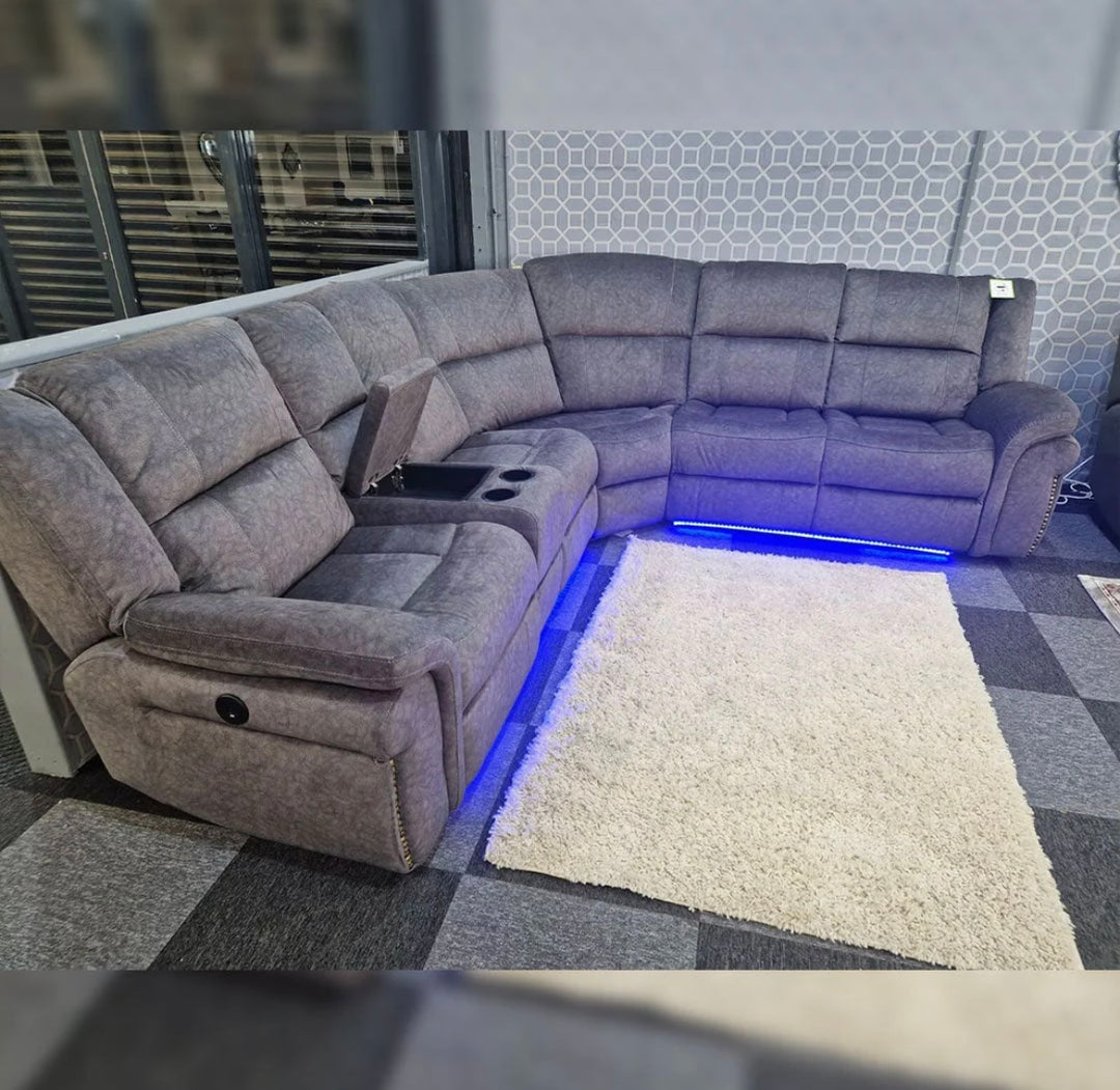 Berlin Electric Corner Recliner