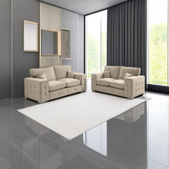 Cloud Button Tufted 3+2 Sofa Set